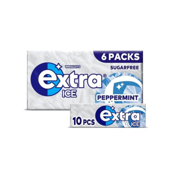 Extra ice peppermint gum 6pack