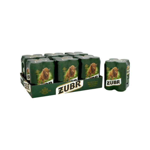 Zubr 6% 24 x 500ml Cans