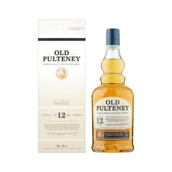 Old Pulteney12 Year Old Single Malt Scotch Whiskey 70CL