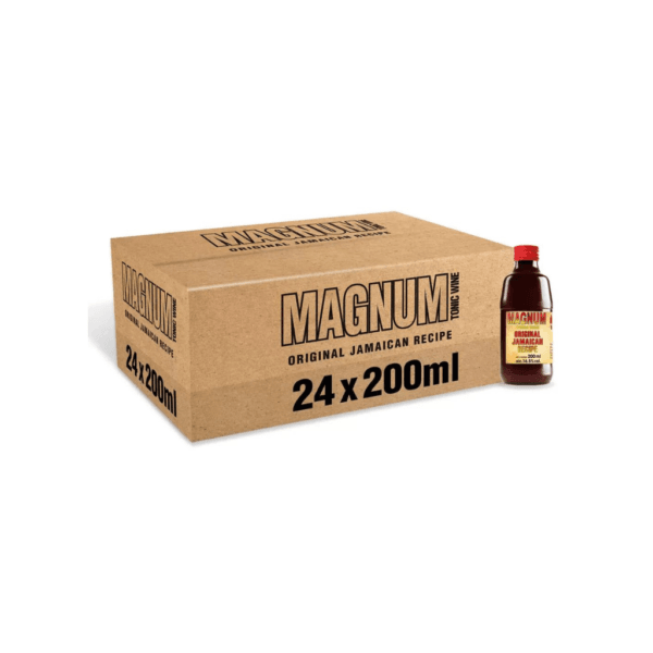 Magnum 16.5% ABV Jamaica Tonic Wine 24x20CL