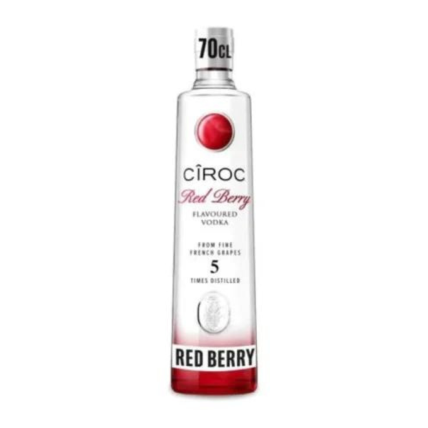 Ciroc Red Berry Flavoured Vodka 70CL