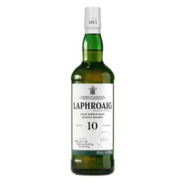 Laphroaig Islay Single Malt Scotch Whisky 10 Year Old 70cl 40%