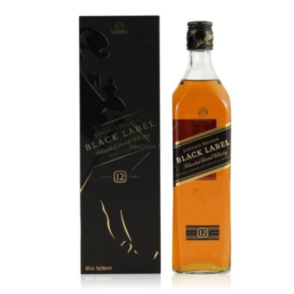 Johnnie Walker Black Label Blended Scotch Whisky 12YO 70cl