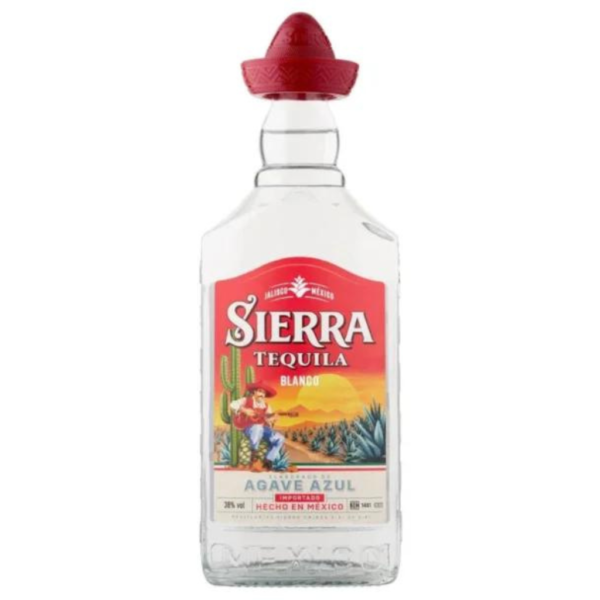 SIERRA TEQUILA BLANCO 70CL 38%