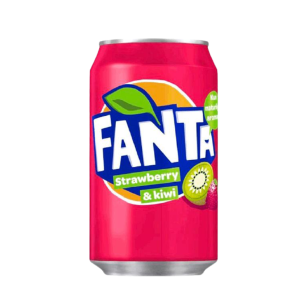 Fanta Strawberry & Kiwi Cans 24x330ml