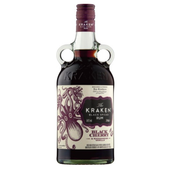 The Kraken Black Spiced Rum Black Cherry & Madagascan Vanilla 1x70cl