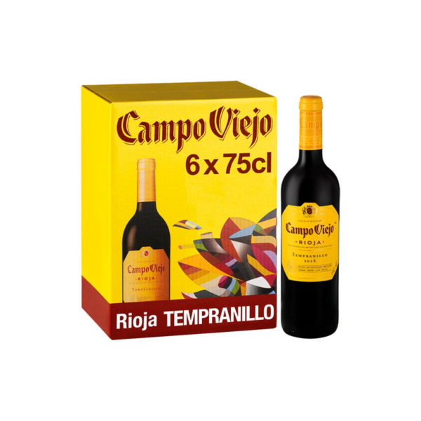 Campo Viejo Rioja Tempranillo 1x75ml (6x75CL)
