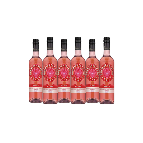 Premier Estates | Best Rose Blush Wine | Italian Red Wine | Case of 6 x 75cl Bottles …