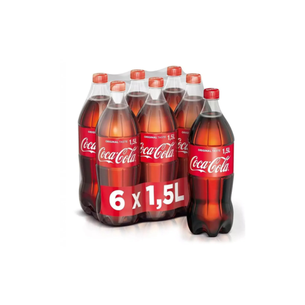 coca cola 6x1.5L