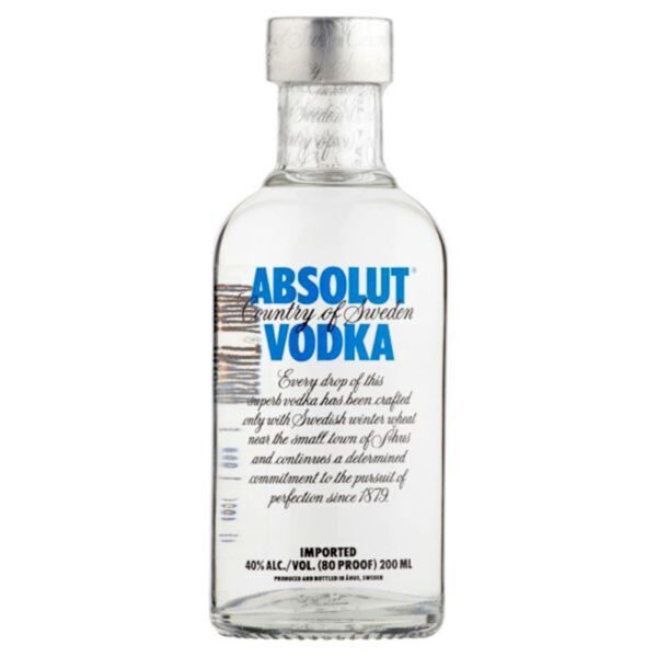 ABSOLUT VODKA 6X20CL 40%