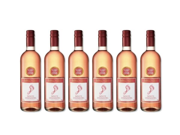 BAREFOOT WHITE ZINFANDEL 6X75