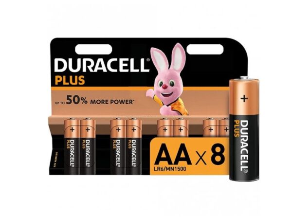 DURACEL AA 1X8PACKS