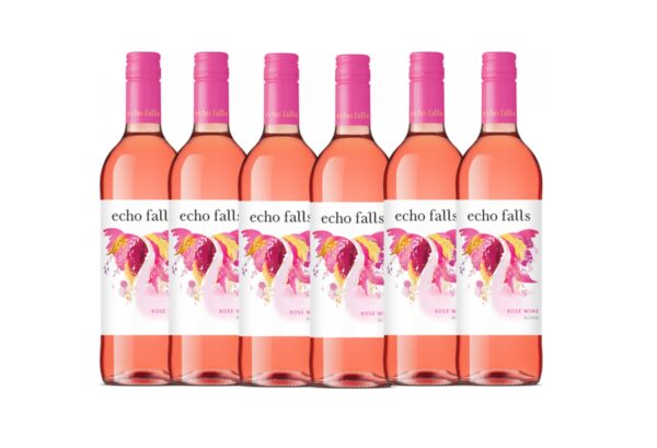 ECHO FALLS ROSE 6X75CL