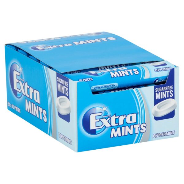 EXTRA MINTS ROLLS 24X16 PCS
