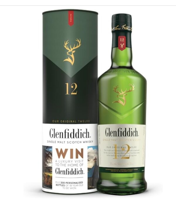 GLENFIDDISH 12 YR WISKEY