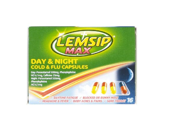 LEMSIP MAX COLD 1X16 CAPSULES