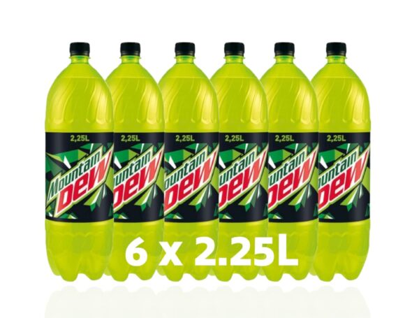 MOUNTAIN DEW BOTTLES 6X2.25L