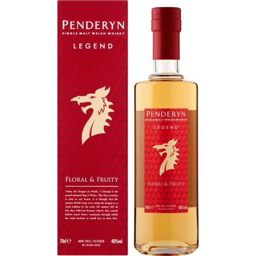 PENDERYN LEGEND WHISKEY 1X70CL
