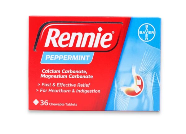 RENNIE PEPERMINT 36 CHEWABLE