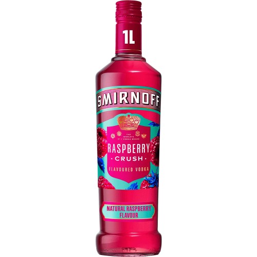 SMIRNOFF RASPBERRY CRUSH VODKA