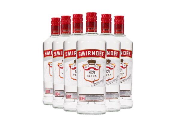 SMIRNOFF VODKA 6X70CL