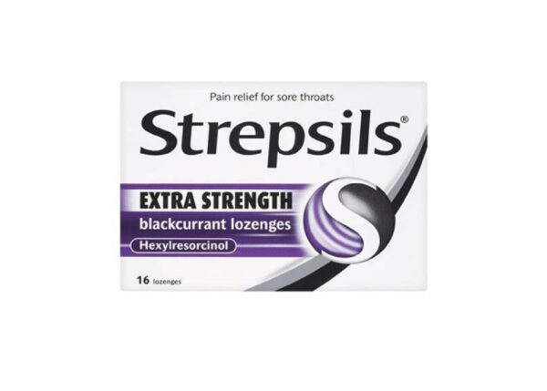 STREPSILS EXTRA BLACKCURRENT 16