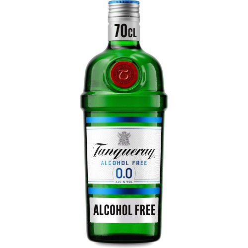 TANQUERAY 0% DRY GIN 1X70CL