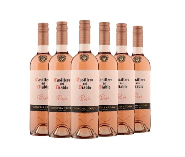 CASILLERO DIABLO ROSE 6X75