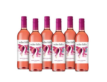 ECHO FALLS WHITE ZINF 6X75CL