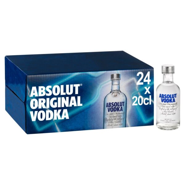 ABSOLUT VODKA 24X20CL 40%